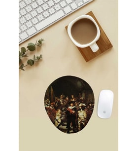 Rembrandt Van Rijn Desenli Bilek Destekli Mouse Pad
