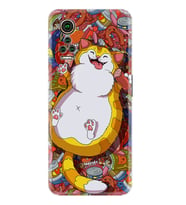 General Mobile GM 21 Pro GM 22 Pro Plus Kılıf Desemli Silikon Tombul Kedi 1739