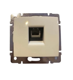 Legrand Valena 774438 RJ11 Tekli Telefon Prizi Beyaz (Çerçeve Dahil) (3 Adet)