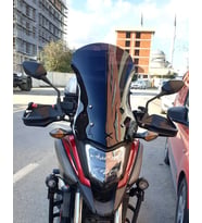 MOTOCAM Honda NC 700 750 X Ön Cam 2016-2020 Model 59cm Siyah Renkli 4mm UZUN