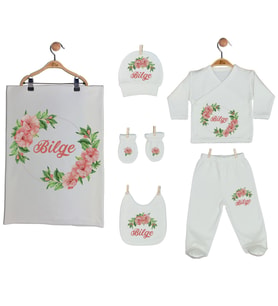 Pia Baby Gl 2202 İsme Özel Battaniye Zıbın Set