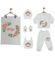 Pia Baby Gl 2202 İsme Özel Battaniye Zıbın Set
