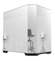 BITFENIX 850W 80+ BRONZE Ayna efektli MIRROR T10 Siyah Gaming Mid-Tower PC Kasası