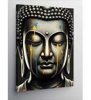 Kanvas Tablo Meditasyon Temalı Buda Portresi