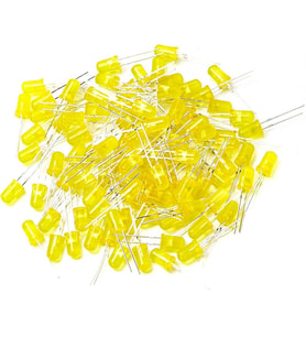 1000 adet 5 mm Sarı Led
