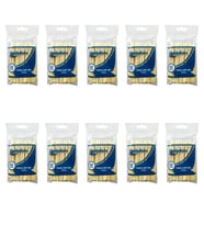 Dolphin Ahşap Yassı Tutamaklı Saplı Çöp Şiş - Boy : 12 Cm. - 50 Adetlik 10 Paket