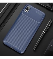 Lexroo Xiaomi Redmi 7A Kılıf Negro Silikon Kılıf - Lacivert