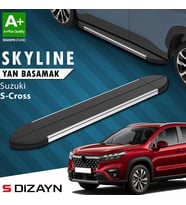 S-Dizayn Suzuki SX4 2 S-Cross Skyline Krom Yan Basamak 173 Cm 2014-2021 A+ Kalite