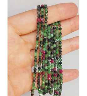 Anyolit (Rubizoit- Rubyzoisit) Taşı 3mm Dizi (45936)