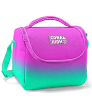 Coral High Pembe Su Yeşili Renk Geçişli Isı Yalıtımlı Beslenme Çantası - Kız Çocuk