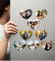 Kişiye Özel Ahşap Fotoğraflı UV Baskılı Magnet
