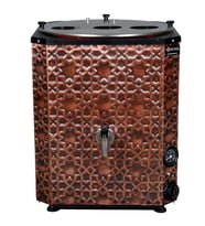 Anka Yeni Nesil Çay Makinesi 3 Demlikli 35 Litre Bakır