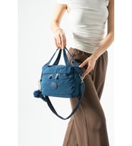 Ultra hafif, çok bölmeli Kol, Omuz El çantası (spor, seyahat, gündelik) Lacivert Model: 571-6Z