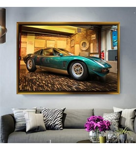 Altın Çerçeveli dekoratif tablo a1168 (Gold)