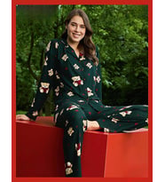 Pijamoni Kadın Süet Önden Düğmeli Likralı Pijama Takımı 9 - 1 Adet (Yeşil)