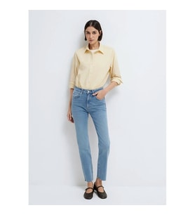 Mavi ViOLA Mid indigo Premium Blue Denim Kadın Kot Pantolon M101048-91000