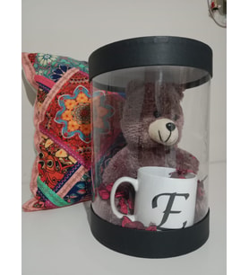 Peluş ayıcıklı ikili kombin