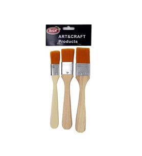 Rich Fırça Ekonomik Set Sarı Kıl 3 Lü