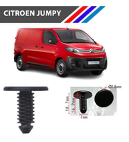 Jumpy Davlumbaz Döşeme Çok Amaçlı Klips 50 Adetli Paket