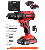 Yüksek Performanslı 24V 5Ah Otomatik Metal Şanzıman Çift Akülü Matkap Seti