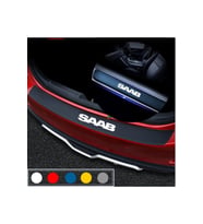 Saab İçin Uyumlu Aksesuar Oto Bagaj Ve Kapı Eşiği Sticker Seti Karbon