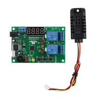 DC 5V-24V Dijital Akıllı Sıcaklık ve Nem Kontrol Termostat Modülü