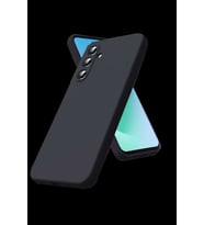 Galaxy S25 FE Nano içi Kadife Silikon - Siyah