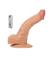 Tam Realistik 15 CM Titreşimli Yapay Vibratör Penis