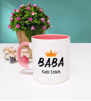 Baba Kupa Bardak Pembe