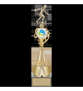 ODAK KUPA - Figürlü Kupalar - Bowling Kadın Figürlü Kupalar FG-036 A - 42 cm