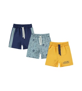 Civil Boys 3'lü Set 6-18 Ay Şort - Standart