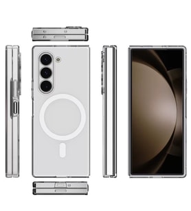 Samsung Galaxy Z Fold 6 Uyumlu Kılıf Kamera Korumalı M-safe Sert PC Zore Porto Kapak