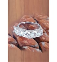 Bella Gloria Beştaş Gümüş Alyans (GA00094)