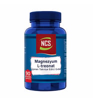Ncs Magnezyum  Magnesium L-Threonate  Vejeteryan 90 Bitkisel Kaps