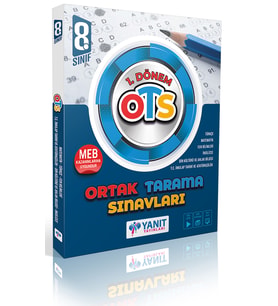 Yanıt Yayınları 8. Sınıf 1.Yarıyıl Ortak Tarama Sınavları
