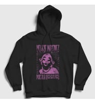 Presmono Unisex Siyah Portals Melanie Martinez Kapüşonlu Sweatshirt 471661tt