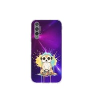 Huawei Nova 5T ile Uyumlu Splash Mirket Tasarımlı Şeffaf Silikon Kılıf