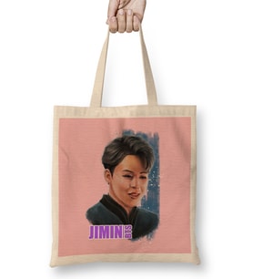 Bts Jimin 01 Bez Çanta Uzun Saplı