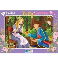 Blue Focus 72 Parça Puzzle Princess Külkedisi Sindirella