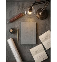 Kişiye ve Kuruma Özel İsim / Logo Yazılı Termo Deri Defter - Kalemlikli ve Lastikli Kurumsal Ajanda