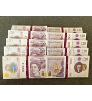 YENİ 500 ADET 20 STERLİN GEÇERSİZ EĞLENCE OYUN ŞAKA  DÜĞÜN PARASI POUND
