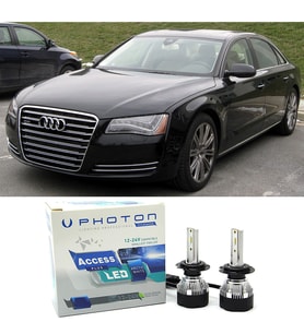 Audi A8 D4 Kısa Far Ampulü H7 Access Yeni Seri Beyaz 2010-2017