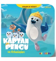 Kaptan Pengu - Trt Çocuk Dokun ve Hisset Kitap