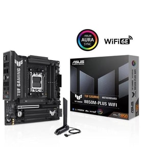 ASUS TUF GAMING B850M-PLUS WIFI-7 DDR5 HDMI DP PCIE 5.0 AM5 mATX