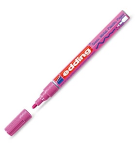 EDDING E-751 PAINT MARKER KALEM METALİK PEMBE