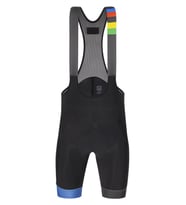 Santini Cycling Bib Shorts UCI Official Chambery 1989 Askılı Bisiklet Taytı RE1075GITSTAR SİYAH-XS