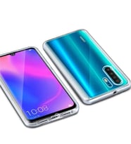 Huawei P30 Pro Kılıf  360 Tam Koruma Şeffaf Silikon (Renksiz)