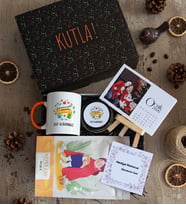 Kişiye Özel Öğretmene Hediye Hediye Kutusu - Kişiye Özel Kupa Standart, Çay, Takvim, Mum Öğretmenler Günü Hediyesi (Turuncu)