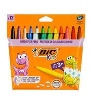 Bic Jumbo Doğa Dostu Keçeli Boya Kalemi 12li