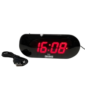 Enarose Alarmlı Elektrikli Masa Saati E7517-1